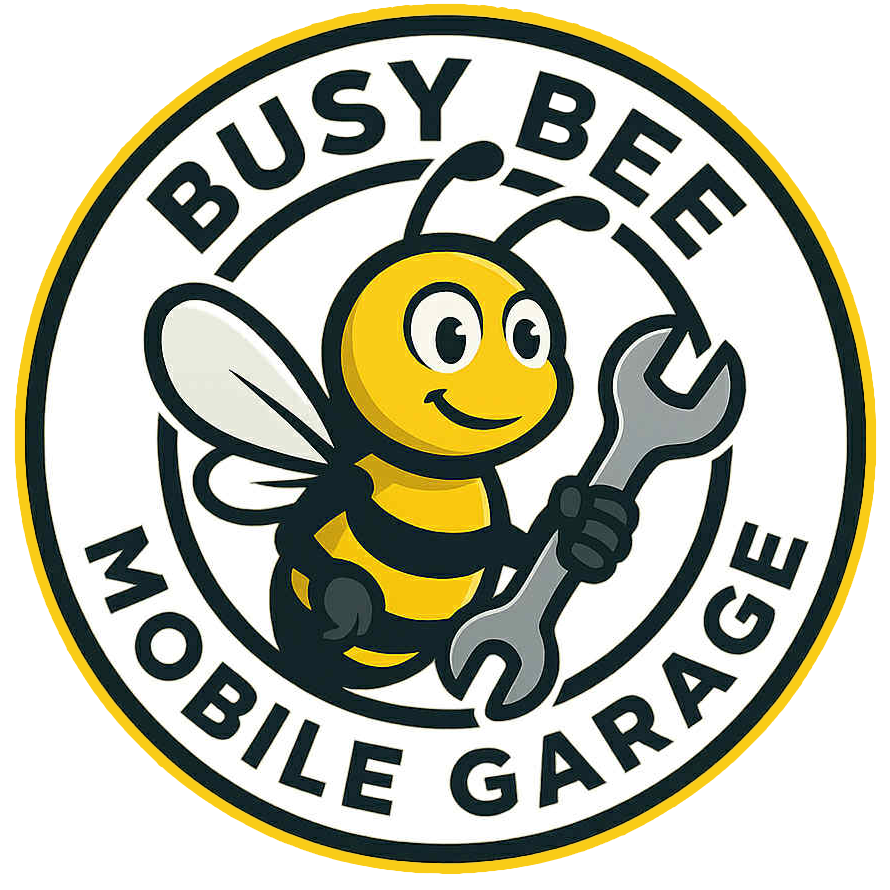 Busy Bee Mobile Garage website logo